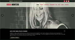 Desktop Screenshot of amaiamontero.com