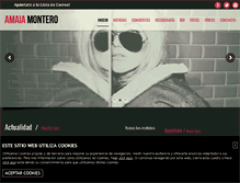 Tablet Screenshot of amaiamontero.com